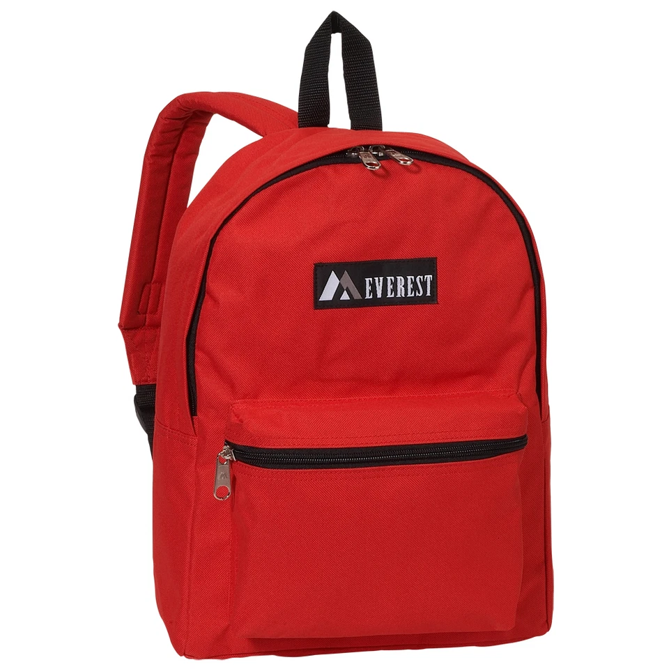 Mochila Clásica Básica Pequeña para Estudiantes Bolso Negro Rojo Azul Blanco Camuflaje Rosa Caqui Foto 1 de 1