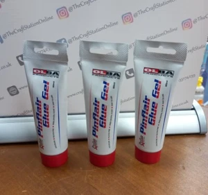PINFLAIR Glue - 3 x 80ml Tubes Pinflair Glue Gel Plus Free Syringe!! - Picture 1 of 1