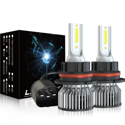 Kit de bombillas de faros de haz alto y bajo LED de 2X 6500K para Dodge Stratus 1995-2006 Foto 1 de 4
