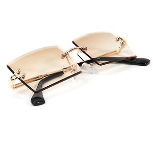 Women's Hip Hop Rimless Sunglasses for sale | eBay