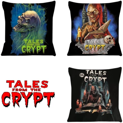 Tales of The Crypt Velvet Polyester Blend 18" x 18" Pillow Cases US Seller - Image 1 of 4