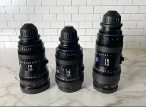 ZEISS CZ.2 - 3 Lens Kit (PL & EF Mount) 15-30, 28-80 & 70-200- Perfect Condition - Picture 1 of 10