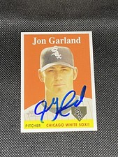 Jon Garland Chicago White Sox Signed Auto 2007 Heritage Card #308 ~ COA