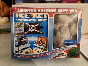 Limited Edition Gift Set Ice Age Continental Drift Blu-ray,  Dvd  & Plush - Picture 1 of 6
