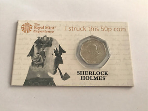 ~Simply-Coins~ 2019 Strike Your Own SYO Sherlock Holmes 50p Fifty 50 Pence Coin