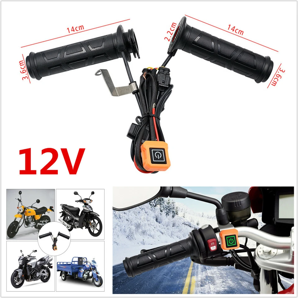 Manillar Calor Eléctrico Moto Inteligente Tres Marchas Control Temperatura Foto 1 de 4