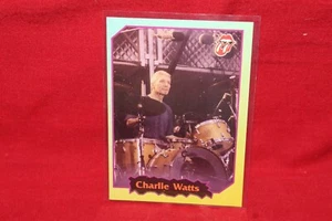 Rock Cards 1997 The Rolling Stones Charlie Watts # 80 Argentina Ultra Figus - Imagen 1 de 4