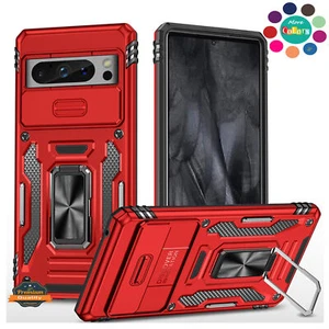 For Samsung Galaxy Z Fold 5 Hybrid Hard Ring Stand & Camera Window Case Cover - Picture 1 of 25