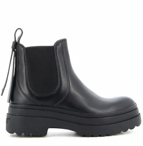 BOTAS DE PLATAFORMA ROJAS V VALENTINO BOTAS SEÑORA BOTINES ZAPATOS WQ0S0E38ADW - Imagen 1 de 6