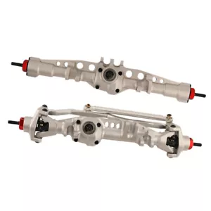 Assi anteriore e posteriore per asse cingolato auto 1/10 RC assiale SCX10 III Wrangler JL AR45 - Foto 1 di 15