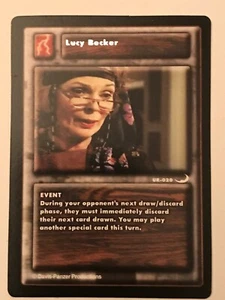 Lucy Becker 1. Auflage Highlander CCG SAEC schwarz Rabenfolie - Bild 1 von 1