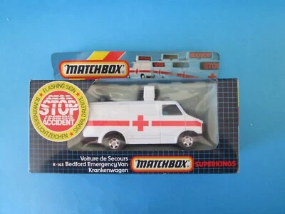 matchbox superkings STOP ACCIDENT AMBULANZA!!! FONDO DI MAGAZZINO!! - Immagine 1 di 3