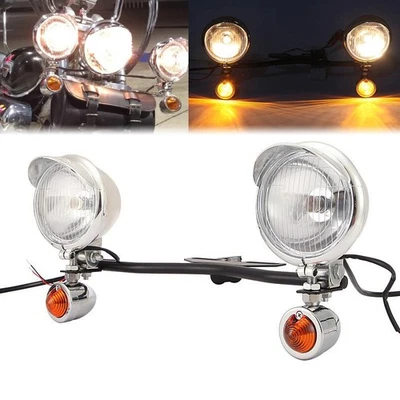 Kit de luces de paso barra señales de giro lámpara para Yamaha V Star 1300 1100 950 650 250 Foto 1 de 4