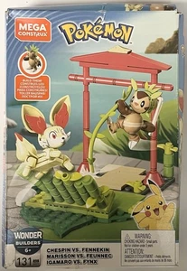 Mega Construx Pokemon Chespin vs Fennekin 131 pièces (GFV79) 6+ ans - Photo 1/4