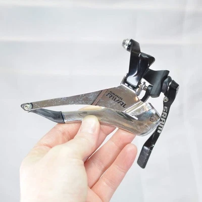 SRAM Rival 22 11 Speed Front Road Bike Derailleur, Braze-On - Image 1 of 4