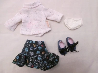 Falda Flor Azul Liu 13" Paola Reina Las Amigas Muñeca Conjunto Suéter Zapatos con Cordones Foto 1 de 4