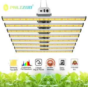 640W Samsung561C LED Bar Grow Light FC6500 Pflanzenlampe Vollspektrum Grow Lampe - Bild 1 von 12