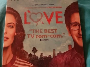 RARE 2018 LOVE EMMY FYC DVD GILLIAN JACOBS PAUL RUST NETFLIX 4 EPISODES SEASON 3 - Picture 1 of 5