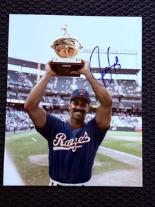 Juan Gonzalez signed Autogramm 8x10 Foto Texas Rangers - Bild 1 von 3