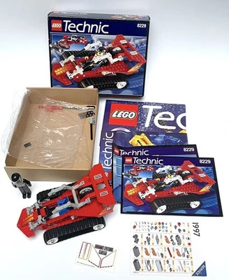 Lego 8229 Technic Tread Trekker 1997 complet boîte + notice + poster TBE - Photo 1/4