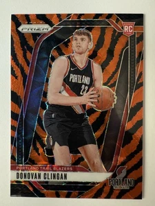 Mira telescópica Donovan Clingan Tiger Prizm RC 2024-25 Panini Prizm #221 Portland - Imagen 1 de 6