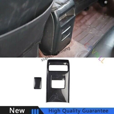 Tampa de ventilação saída de ar de fibra de carbono para Nissan Sentra 2013~2019 acabamento 2* - Imagem 1 de 4