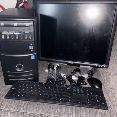 Dell 1907FPVT 19-inch LCD Monitor/Modem/Keyboard/Mouse/Cords Included - Image 1 of 4