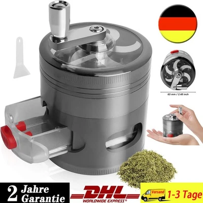 Getreidemühle, Mini Mühle Edelstahl für Gewürze/Kräuter/Nuss,Mahlmaschine DE - Bild 1 von 4