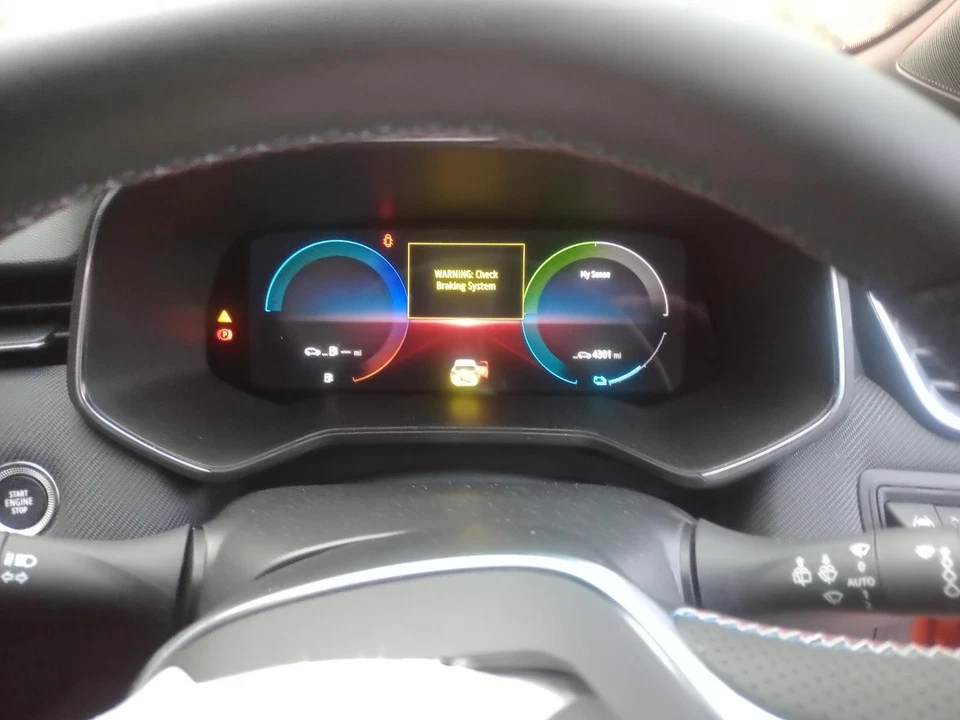 RENAULT CLIO SPEEDOMETER INSTRUMENT CLUSTER DIGITAL 248094195R MK5 2023 -25 - Image 1 of 4