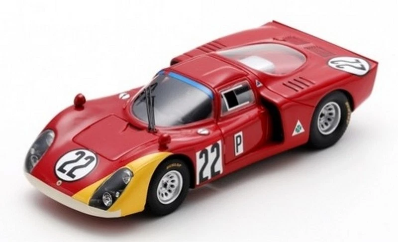 Alfa Romeo T33-2 Daytona 1968 Casoni-Biscaldi-Zeccoli 1:43 SPARK US377 - Immagine 1 di 1