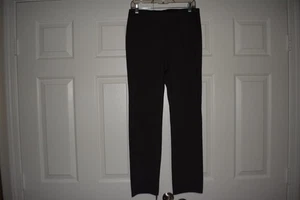 Anzughose Damen Größe M Dana Buchman gerade dunkelgrau Pull-On - Bild 1 von 8