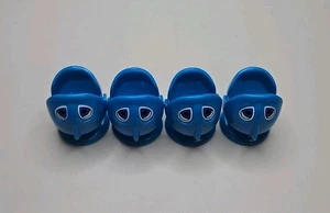 Let's Go Fishin 2009 Pressman - (4) replacement BLUE fish - Picture 1 of 3