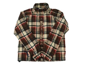 A Bathing Ape Love Gene Check Mountain Parka M Polyester Used - Picture 1 of 5