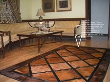 Real Leather Rugs/Carpets