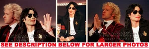 FOTOS MICHAEL JACKSON 1998 EN TELEVISIÓN ALEMANA (3) RARAS 8x10 - Imagen 1 de 1