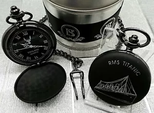 RMS TITANIC Taschenuhr Schiff Kreuzer graviert maßgeschneidert personalisiert Luxusgeschenk - Bild 1 von 3