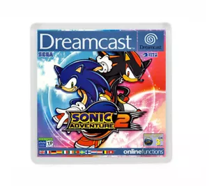 SONIC ADVENTURE 2 SEGA DREAMCAST FRIDGE MAGNET IMAN NEVERA - Imagen 1 de 1