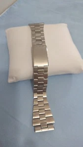 Vintage  Genuine Seiko Stainless Steel Bracelet 20mm Straight  lug (New) NOS 001 - Picture 1 of 5