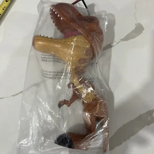 Wild Republic Brown Dinosaur Toy Squeeze trigger “Chomper” 9.5" - Picture 1 of 8