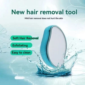 Borrador depilación Crystal Epil indoloro seguro reutilizable fácil limpieza belleza corporal - Imagen 1 de 13