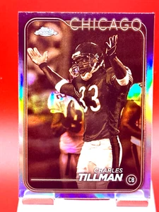 2024 Topps cromo SEPIA REFRACTOR Charles Tillman #19 - Chicago Bears - Imagen 1 de 2
