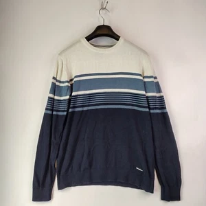 Threadbare Mens Sweaters Bundle Blue & White Size M Cotton & Acrylic - Picture 1 of 21