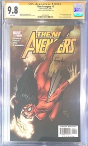 New Avengers #4 Finch Cover CGC SS 9.8 Signed By David Finch - Picture 1 of 3