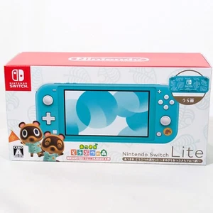 New Nintendo Switch Lite Animal Crossing Limited Edition Turqoise Aloha pattern - Picture 1 of 7