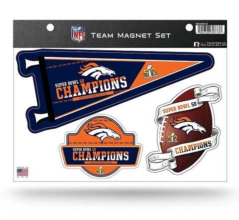 Rico NFL Denver Broncos Team Magnet Set Cover