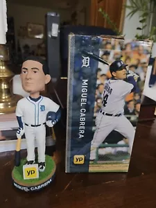 NIB Miguel Cabrera Triple Crown 2013 Yellow Pages SGA Bobblehead Detroit Tigers - Picture 1 of 4