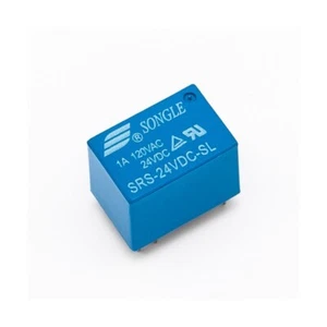 1 scambio-1A 24Vdc -- SRS-24VDC-SL - Relè per circuito stampato - 3 pezzi - Imagen 1 de 2