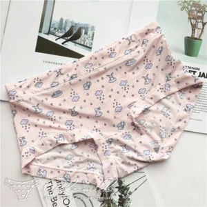 Cute Cotton Panties - Sexy Seamless Thong Comfort Underwears Women Underpants - Picture 1 of 30