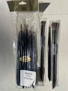 16 Vintage Royal Langnickel Paint Brush lot Artist Oil Majestic 4250 NEW - Picture 1 of 1