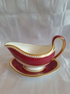 Barco y placa inferior Wedgwood Ulander Ruby - Imagen 1 de 18